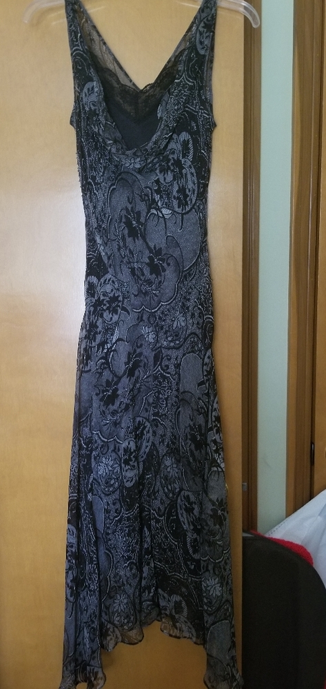 ECI New York Black and White Dress